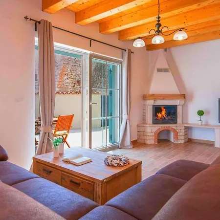 Moderne Istrische Steinvilla - 4 Sterne Mit Privatem, Beheizbaren Pool & Meerblick Villa *